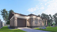 Проект дома 151 м²